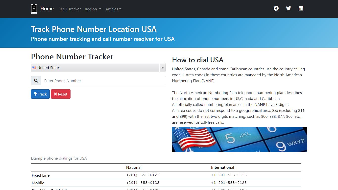 Track Phone Number Location USA